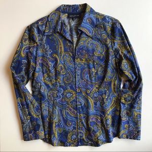 Paisley blouse by Jones of New York